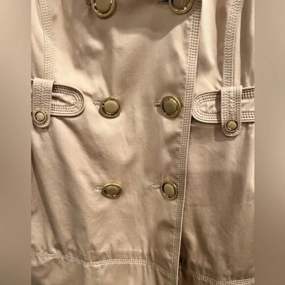 JUICY COUTURE VINTAGE TRENCH COAT JACKET Size S - Picture 7 of 11